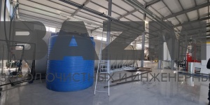 Накопительная емкость наземная ПП Производство тканей Ростовская область г. Аксай